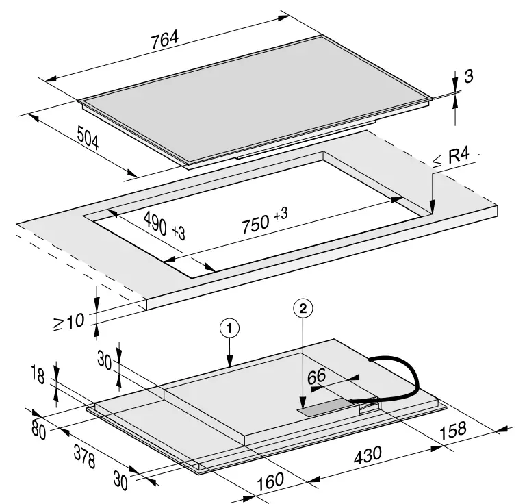 Miele KM 7200 Induction cooktops - Fig 16
