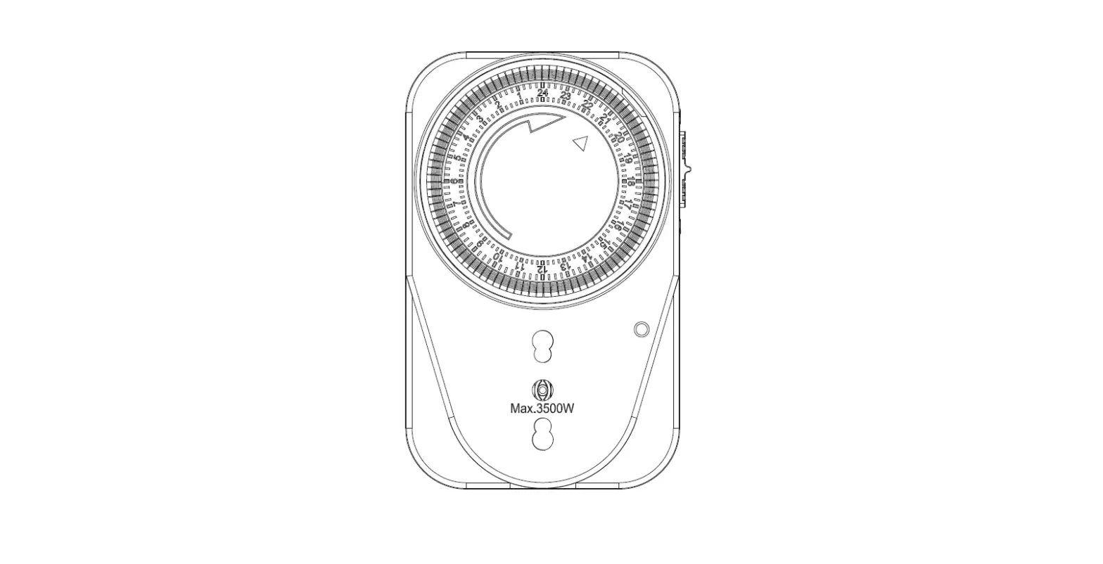 Lexman 3111413 Mechanical Timer Instruction Manual Lexman 3111413 Mechanical Timer Instruction Manual