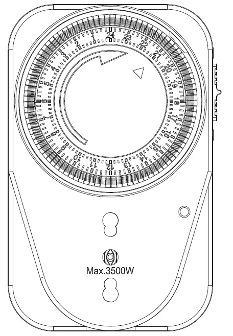 Lexman 3111413 Mechanical Timer