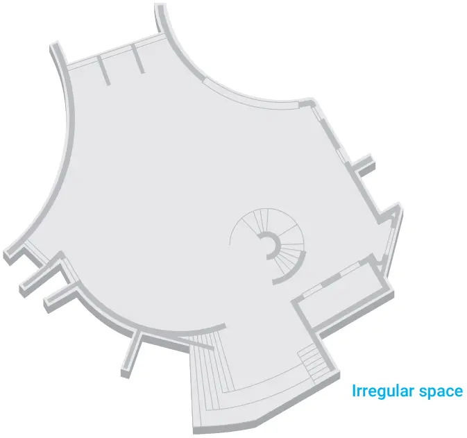 Complex and multipurpose areas