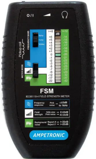 Field strength meter (FSM)