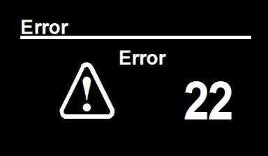 autoterm PU-27 OLED Display Control Panel Owner's Manual - Malfunctions