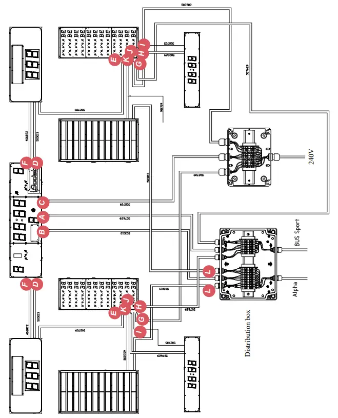 Bodet BT6730 LED Video Scoreboard - Wall mounting 3