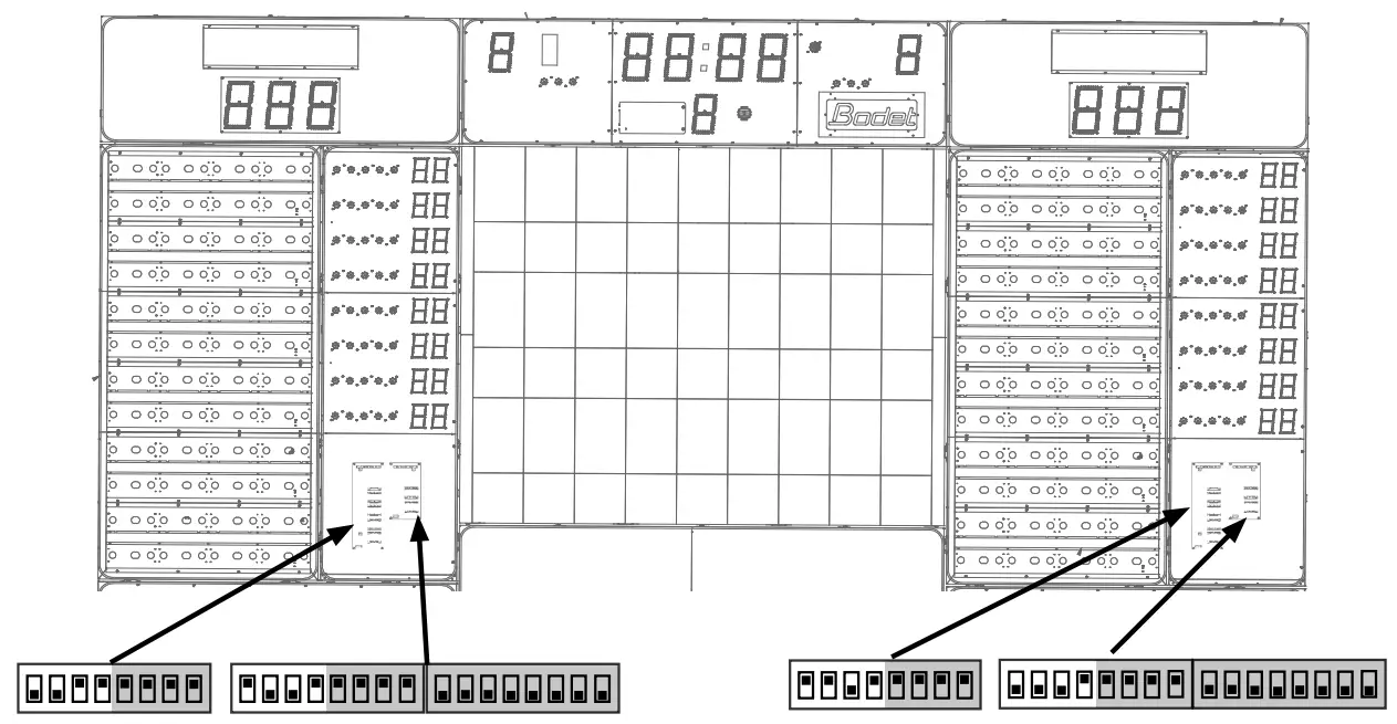 Bodet BT6730 LED Video Scoreboard - fig 3