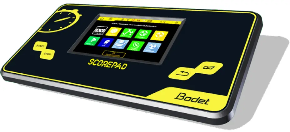 Bodet BT6730 LED Video Scoreboard - keyboard