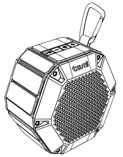 Tzumi Aquaboost Floating Waterproof Speaker User Manual