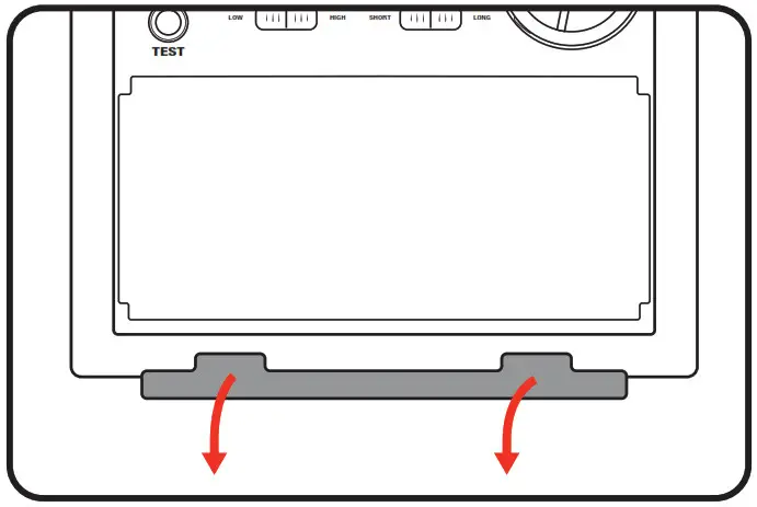 ozito Auto Darkening Welding Helmet - Lens Assembly