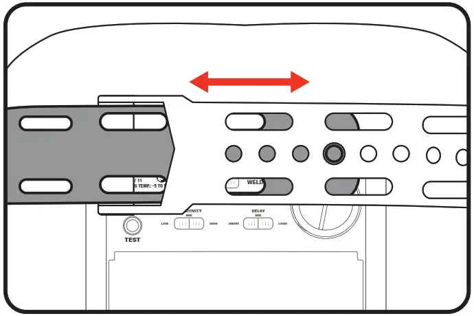 ozito Auto Darkening Welding Helmet - Loosen