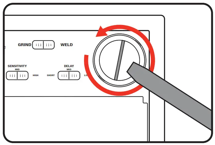 ozito Auto Darkening Welding Helmet - Place a flat