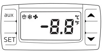 POLAR CT423 Pizza Counter with Marble Top Instruction Manual - Control Panel