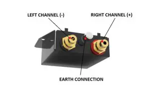 FIG 10 CONNECTION TO THE AMPLIFIER