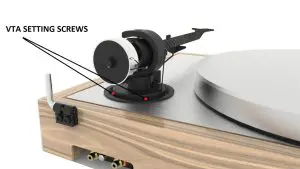 FIG 11 ADJUSTING THE VERTICAL TRACKING ANGLE