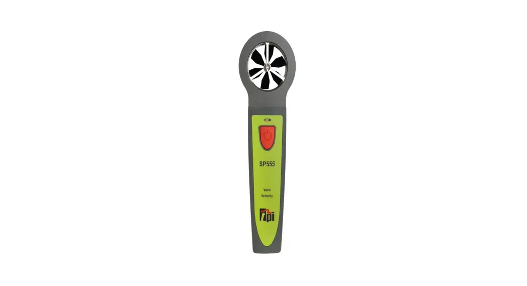 Tpi Sp555 Vane Air Velocity Smart Probe User Manual