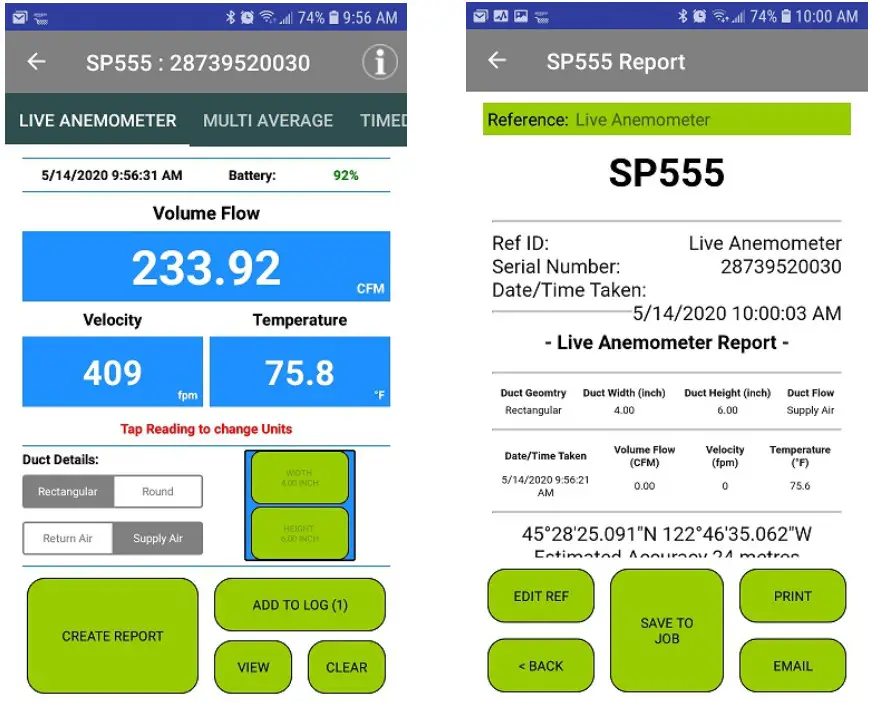 TPI SP555 Vane Air Velocity Smart Probe- The TPI View