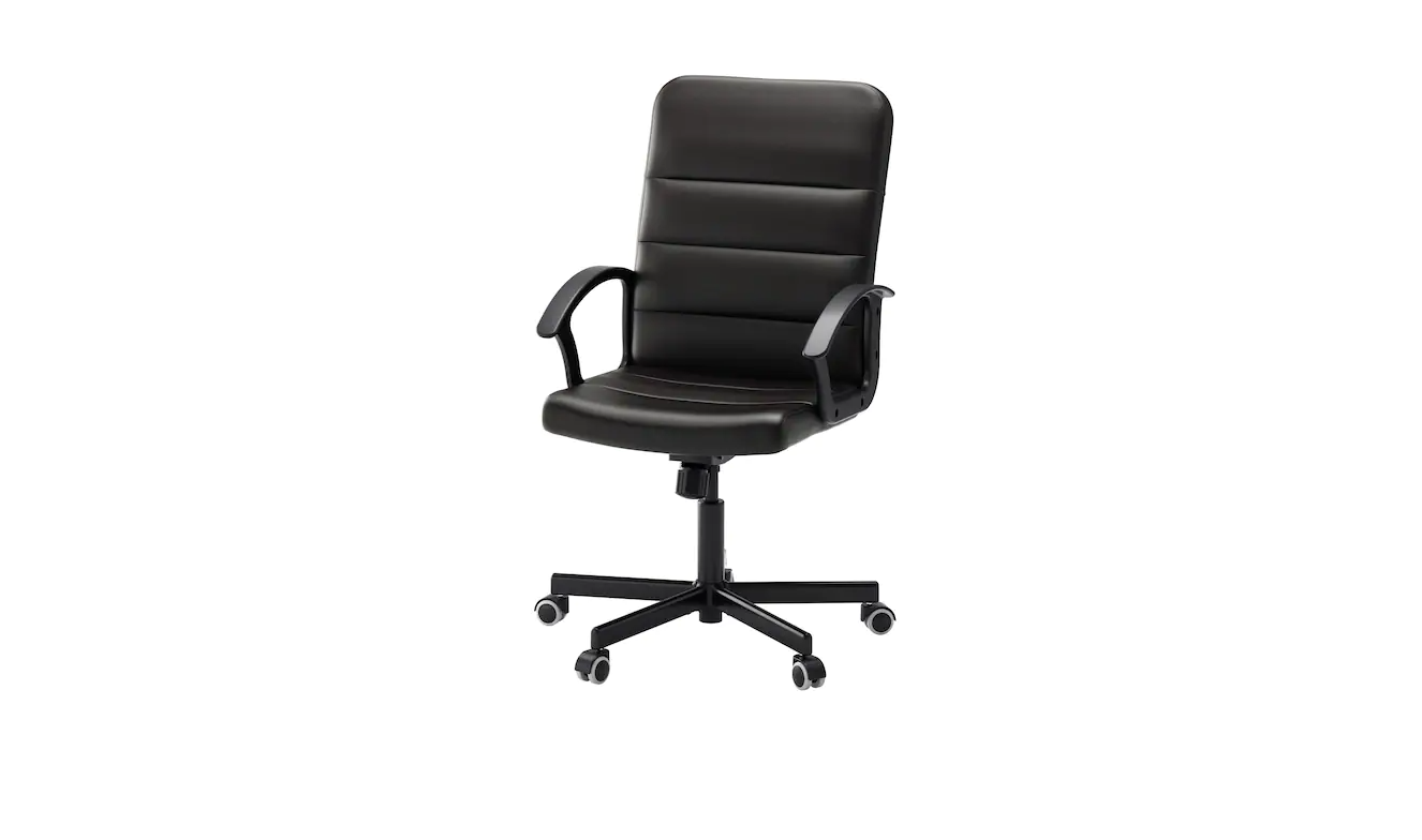 Ikea Torkel Bomstad Black Swivel Chair Installation Guide