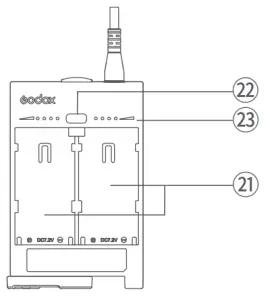 Godox ML30 Portable Led Video Light - Battery Case 3