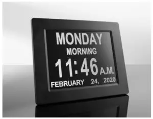 Sharper Image Easy-To-Read Digital Clock