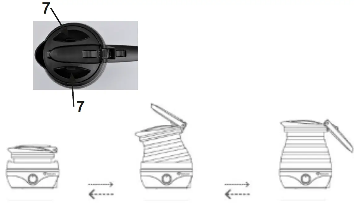 ADLER AD1279 Foldable Electric Water Kettle parts-1