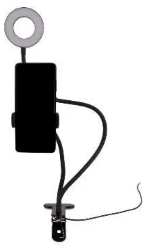 BRAINZ 38550 Home Office LED Phone Holder-