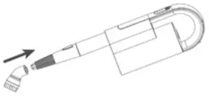 kogan KASTKSTM06A 6-In-1 Steam Mop Stick - steam downwards