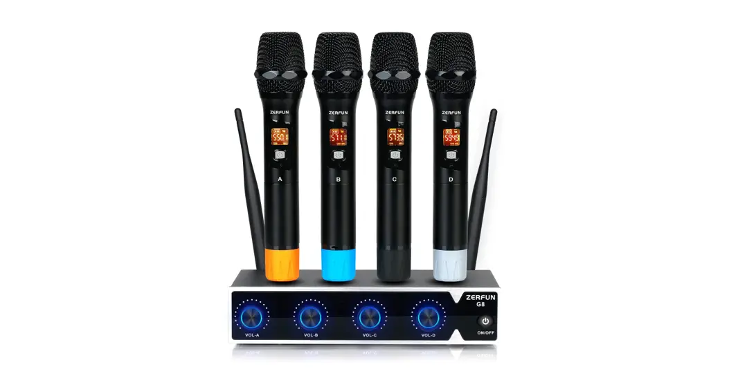 Zerfun G8 Pro Wireless Microphone System User Manual