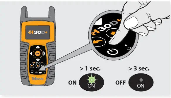 Televes 593901 CATV and DOCSIS 3.1 Meter-Analyzer fig 1