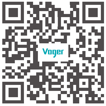 Voger F1001 Digital Photo Frame - QR code