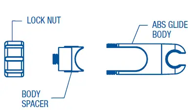 CON-SERV HC 024 Grab Rail Handset Cradle 1