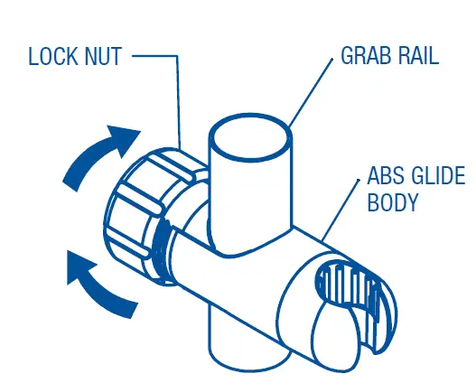CON-SERV HC 024 Grab Rail Handset Cradle 3
