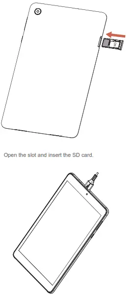 TCL 9032 Tablet PC - charge