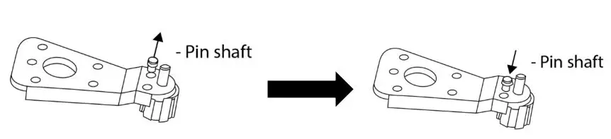 Russell Hobbs RH54FR3FZ144 Upright 55cm Wide Freezer Instruction Manual - Remove the washer and nut