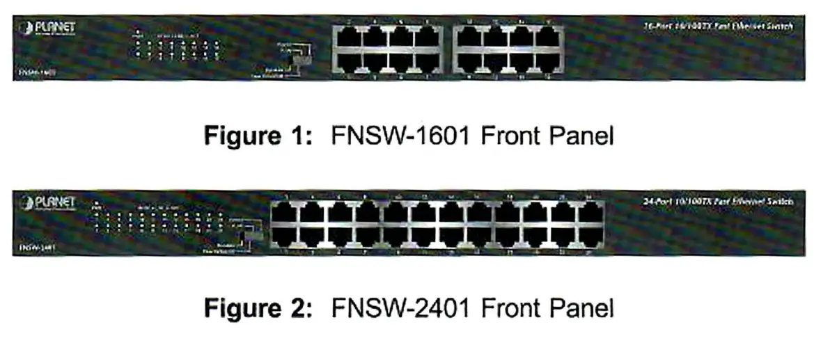 Cablematic FNSW1601 1624 Port 10100Mbps Fast Ethernet Switch - fig 2
