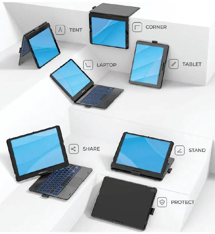 TYPECASE KB201T Flexbook Touch Keyboard Case fig 25