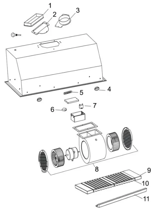 KOBE IN 2630SQB 700 3 Range Hood-fig10