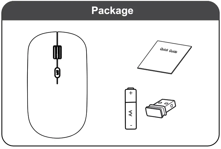 Canyon Wireless Mouse- 10