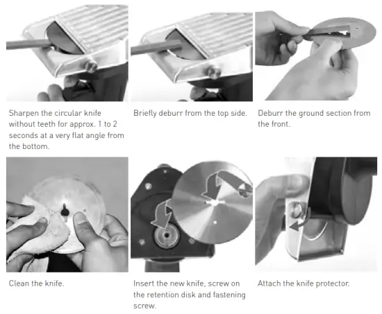 Sharpening the knife