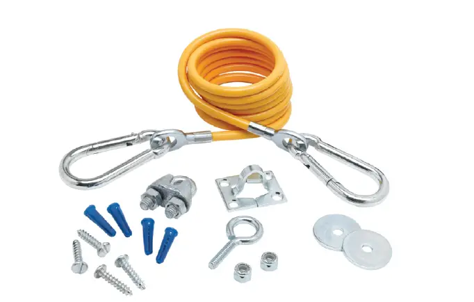 T S Brass Hg2c48sk Safe-t-link Restraining Device Instruction Manual