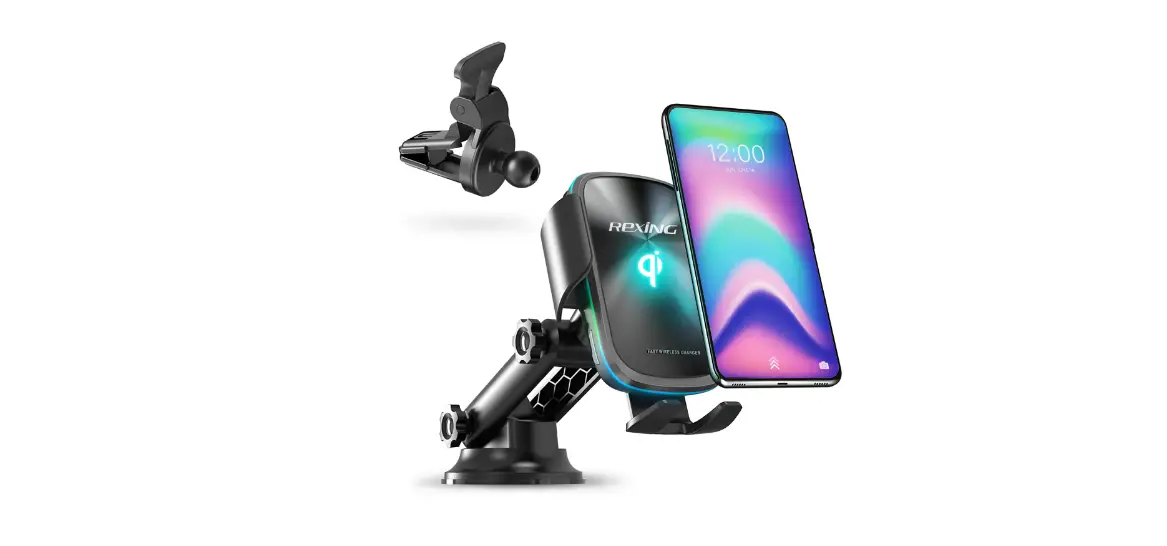 Rexing X5 Wireless Car Holder/charger User Guide Rexing X5 Wireless Car Holder/charger User Guide