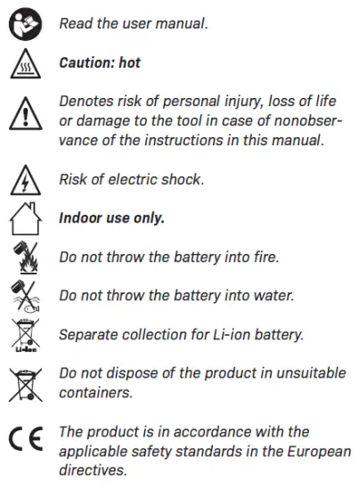 VONROC GG502DC Cordless Glue Gun fig 5