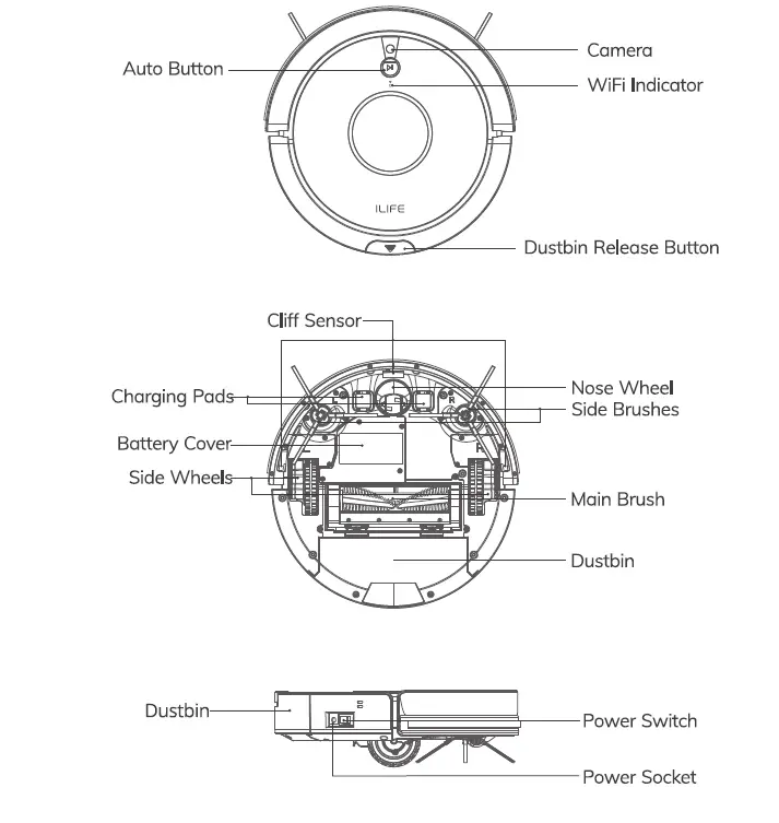 ILIFE-A9-Robotic-Vacuum-Cleaner-FIG-1