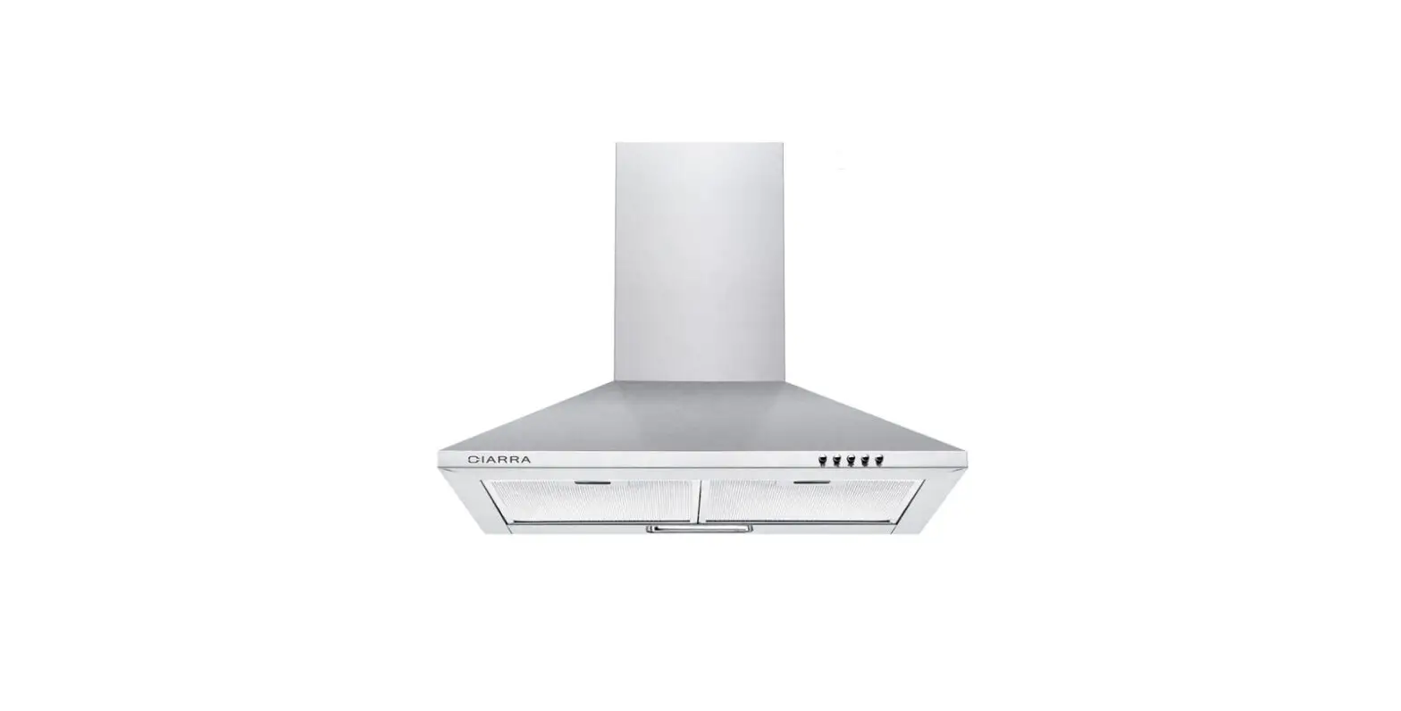 Ciarra 736d 60cm Wall Mounted Extractor Hood User Manual