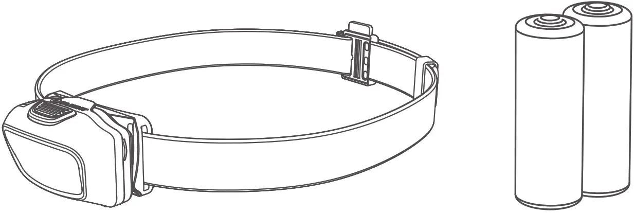 Olight h05 lite Head Lamp - Fig
