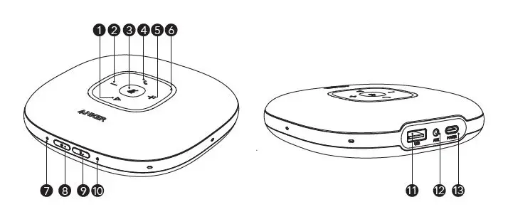 ANKER A3303 Bluetooth 2-in-1 Transmitter and Receiver aptX Low-Latency Technology 1