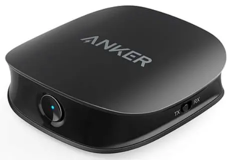 ANKER A3303 Bluetooth 2-in-1 Transmitter and Receiver aptX Low-Latency Technology product