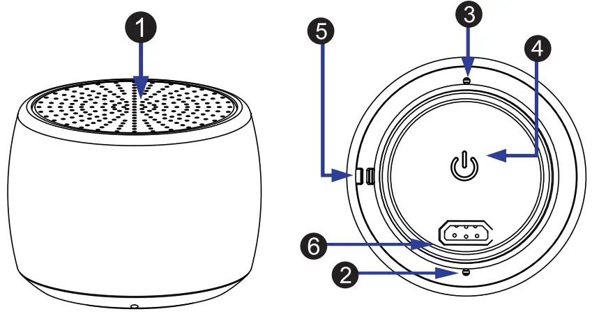 Franklin BT01 Mini Bluetooth Speaker - Overview
