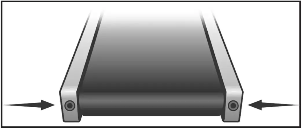 XTERRA TRX3500 Fitness Treadmill - Belt Adjustments