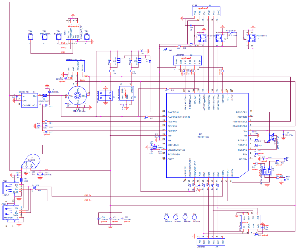 Melexis MLX90614 thermometer Evaluation Board (1)
