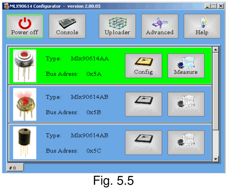Melexis MLX90614 thermometer Evaluation Board (9)