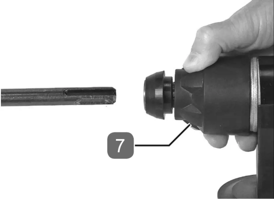 JULA 1500W 6J HAMMER DRILL 07