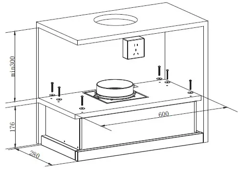 CANDY Cooker Hood - flat washers 1